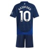 Conjunto Manchester United Rashford 10 Equipamento Alternativo 2024-25 - Criança Conjunto Manchester United Rashford 10 Equipamento Alternativo 2024-25 - Criança